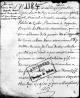 Augustin Bussiere - Liquor permit - 1739 a